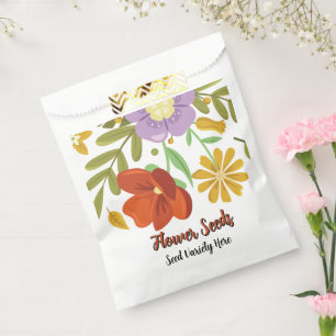 Garden Blend Gift Bag Flower Seeds Packet Favour