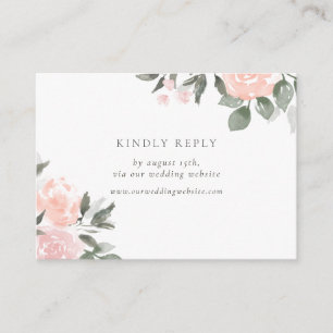 Garden Blooms RSVP by website insert