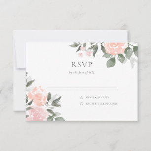 Garden Blooms RSVP Card