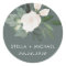 Garden Blush Round Sticker