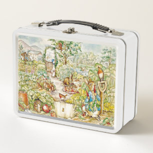 “Garden Bounty” Metal Lunchbox
