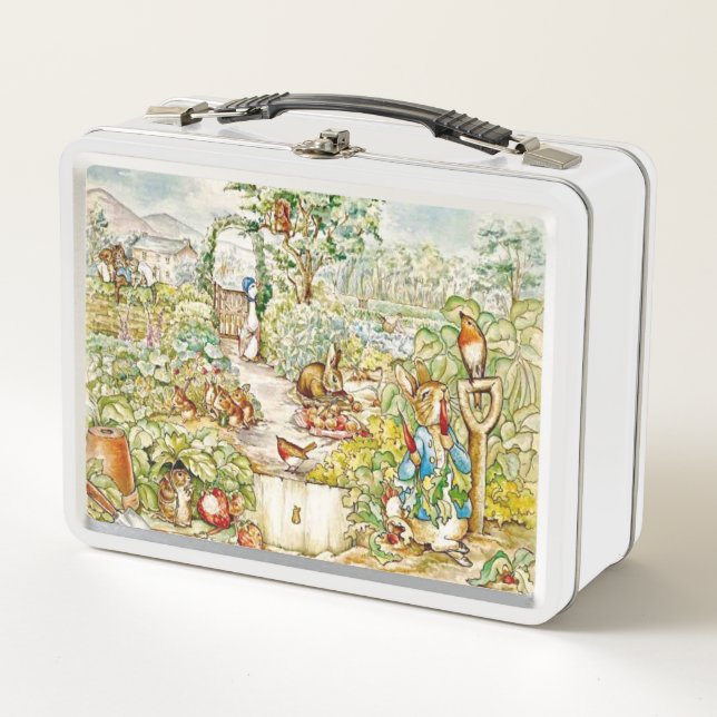 “Garden Bounty” Metal Lunchbox (Front)