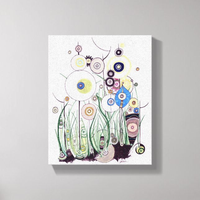 Garden Bramble canvas Print (Front)