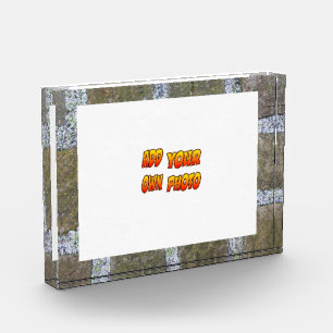 Garden Bricks Image Cust. Photo Block