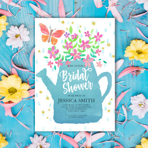 Garden Bridal Shower Theme Invitation