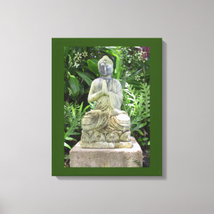 Garden Buddha Canvas Print
