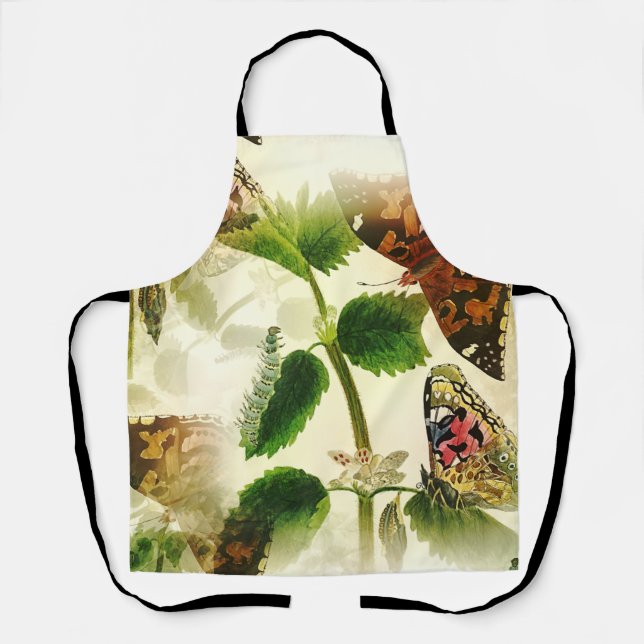 Garden Butterflies  Apron (Front)
