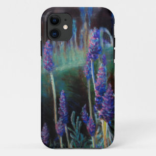 Garden By the Pond at Twilight iPhone 11 Case