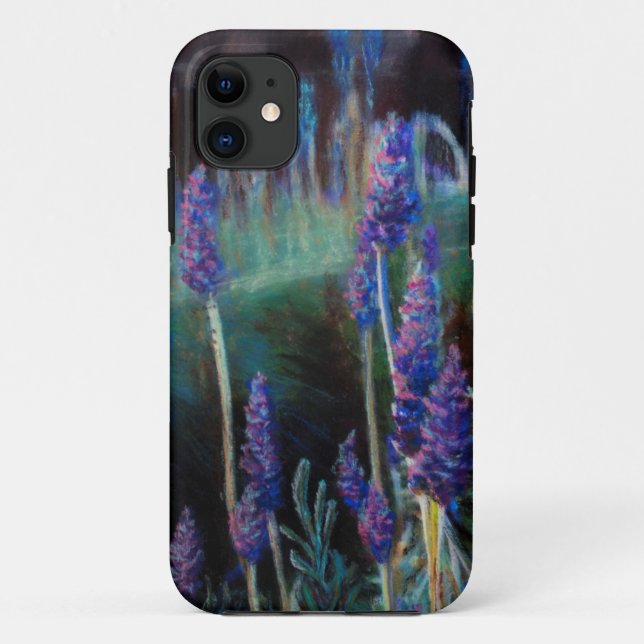 Garden By the Pond at Twilight Case-Mate iPhone Case (Back)