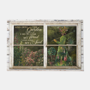 Garden Cactus Doormat,Plant Doormat,Funny Doormat