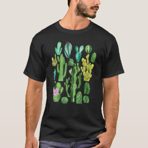 Garden  Cactus Succulents House Plant Gardening T-Shirt