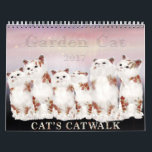 Garden Cat 2017 Calendar<br><div class="desc">A beautiful furry feline fashion 2017 calendar with the best images from the book Cat’s Catwalk: Garden Cat by R. Margaret Marion.</div>