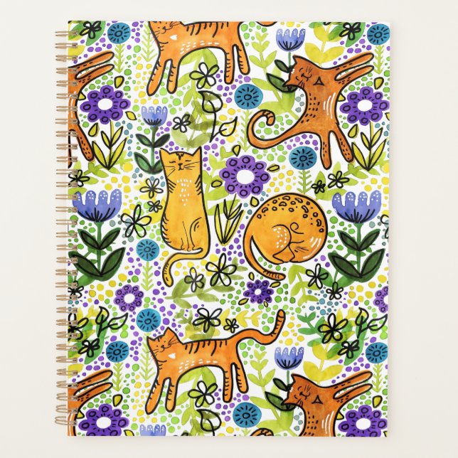 Garden Cats Planner (Front)