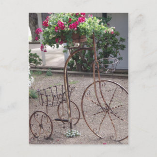 Garden charm postcard