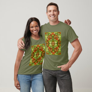 Garden Cherry Tomatoes Nature Abstract     T-Shirt