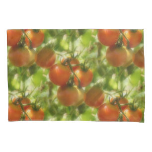 Garden Cherry Tomatoes Nature Pattern    Pillowcase