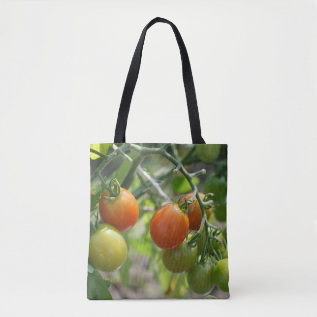 Garden Cherry Tomatoes Nature  Tote Bag (Front)
