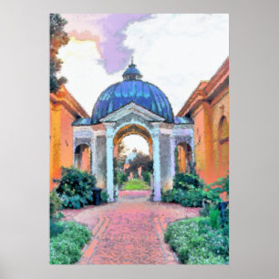 Garden, City Park, New Orleans Poster