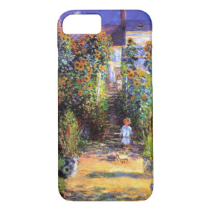 Garden Claude Monet Summer Sunflower Flowers iPhone 8/7 Case