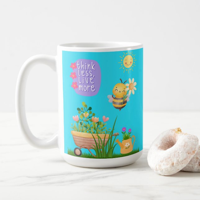 garden coffee mug (With Donut)