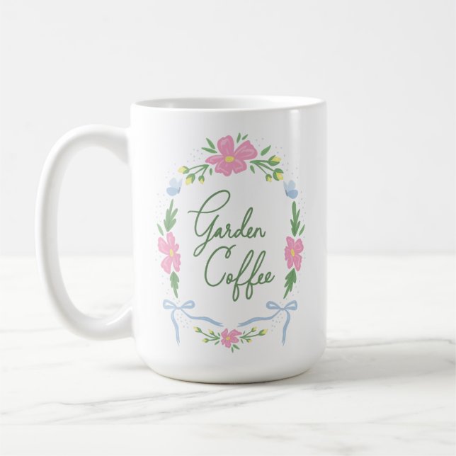 Garden Coffee Mug (Left)