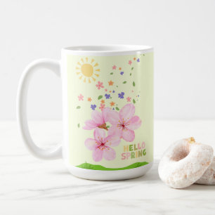 garden coffee mug