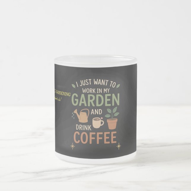 Garden & Coffee Mug – Perfect for Plant Lovers. (Center)