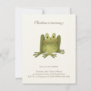 Garden Collection · Frog Invitation