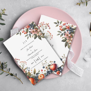 garden colourful summer invitation