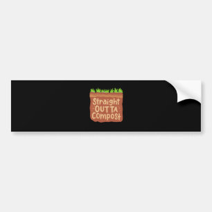 Garden Compost Gift Bumper Sticker