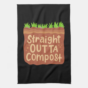 Garden Compost Gift Tea Towel