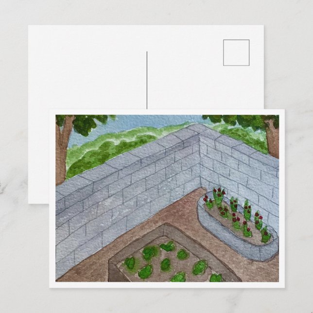 Garden Corner Postcard (Front/Back)