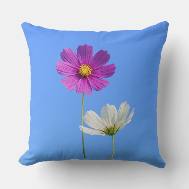 Garden Cosmos Cushion (Front)
