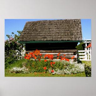 Garden Cottage Poster