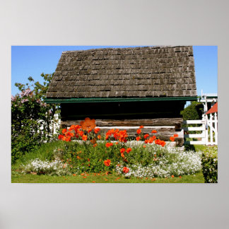 Garden Cottage Poster