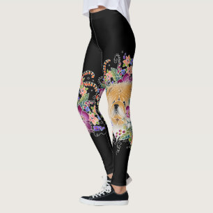 GARDEN DANCE CHOW - Art is  BOOT HIGH  leggings