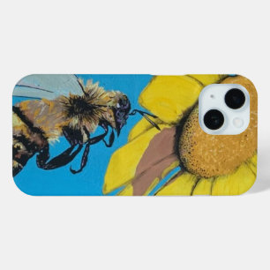 'Garden Dance' Painting on a iPhone 15 Case