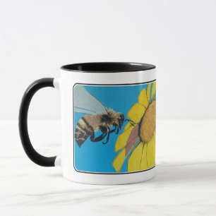 'Garden Dance' Painting on a Mug