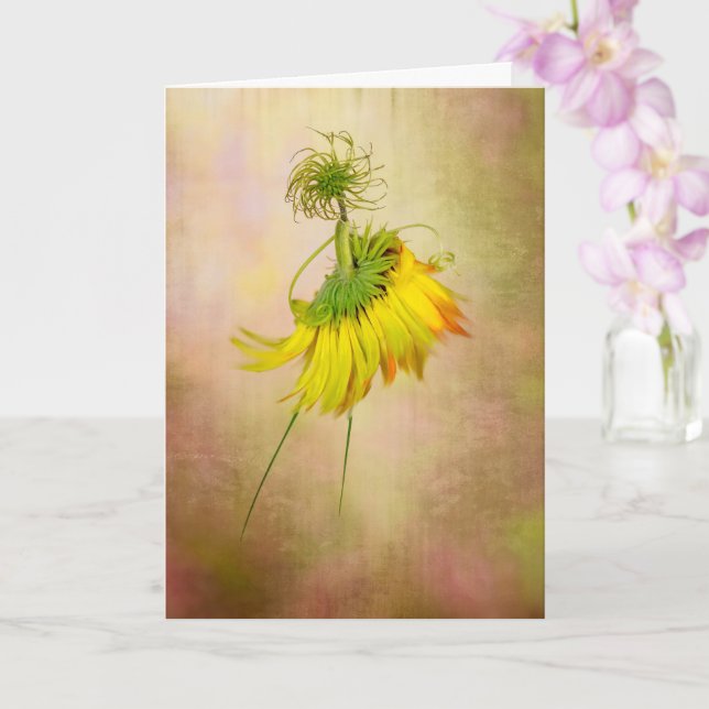 Garden Dancer Card (Orchid)