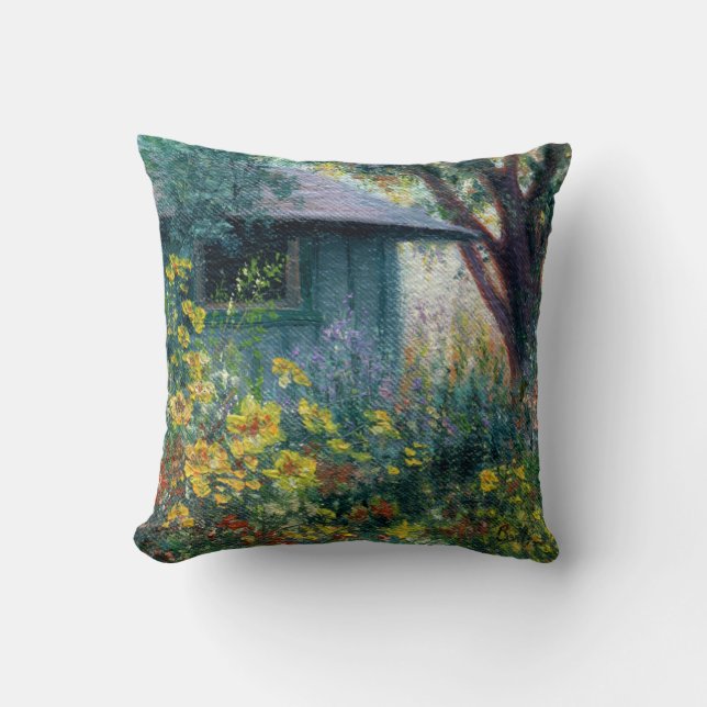 "Garden Delights" Pillow (Front)