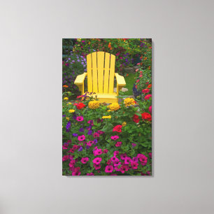 Garden designs in our Garden Sammamish, 2 Canvas Print