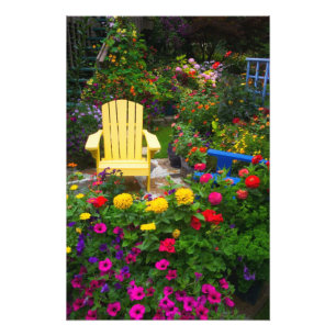 Garden designs in our Garden Sammamish, Photo Print
