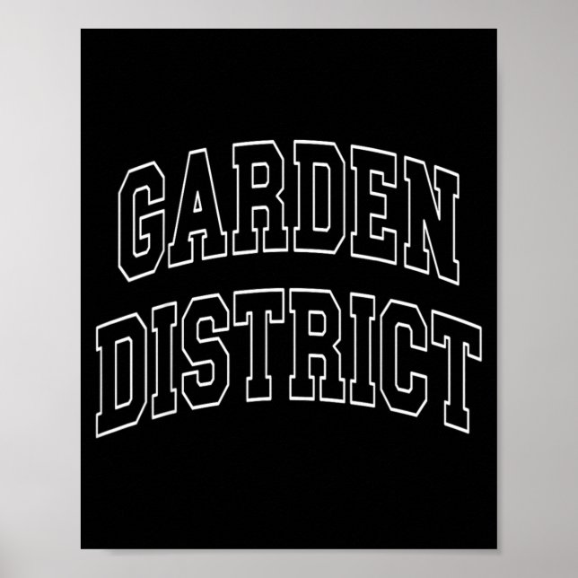 Garden District Varsity University College Campus  Poster (Front)