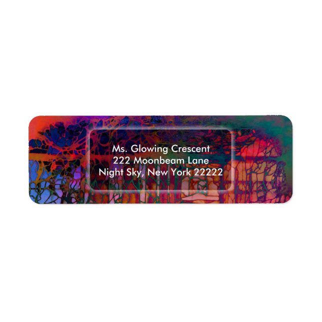 "Garden Dream" Return Address Labels (Front)