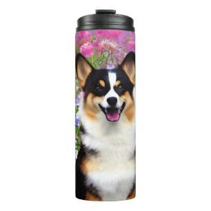 Garden Dweller Corgi Thermal Tumbler