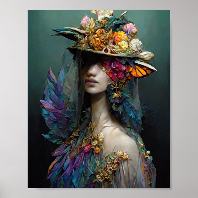 Garden Elf 2 Fantasy Art Poster (Front)