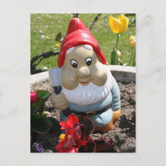Garden Elf Postcard