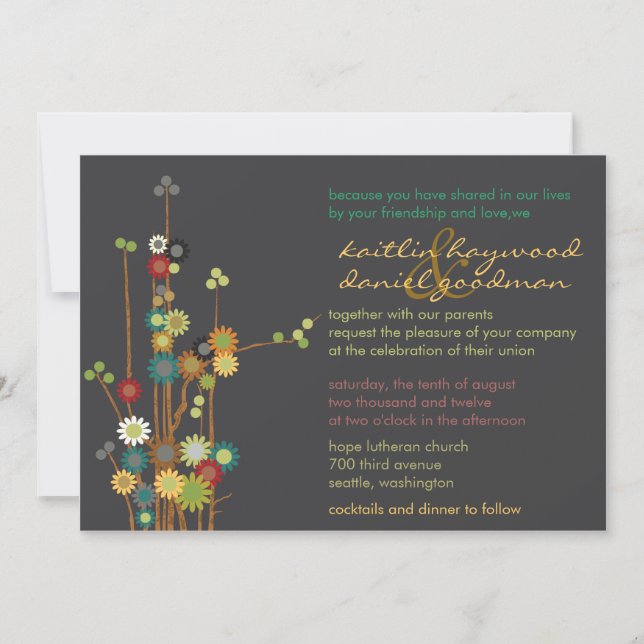 Garden Exquisite Invitation (Front)