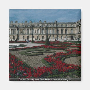 Garden facade, view from beyond South Parterre, Pa Magnet