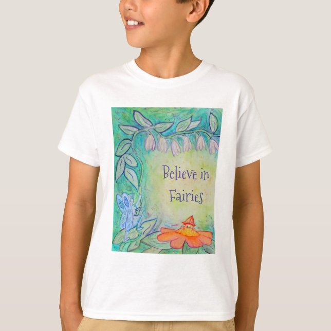 Garden Fairies Flower Art Custom Shirts (Front)